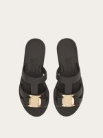 Ferragamo New Vara plate strappy slide - Image 4